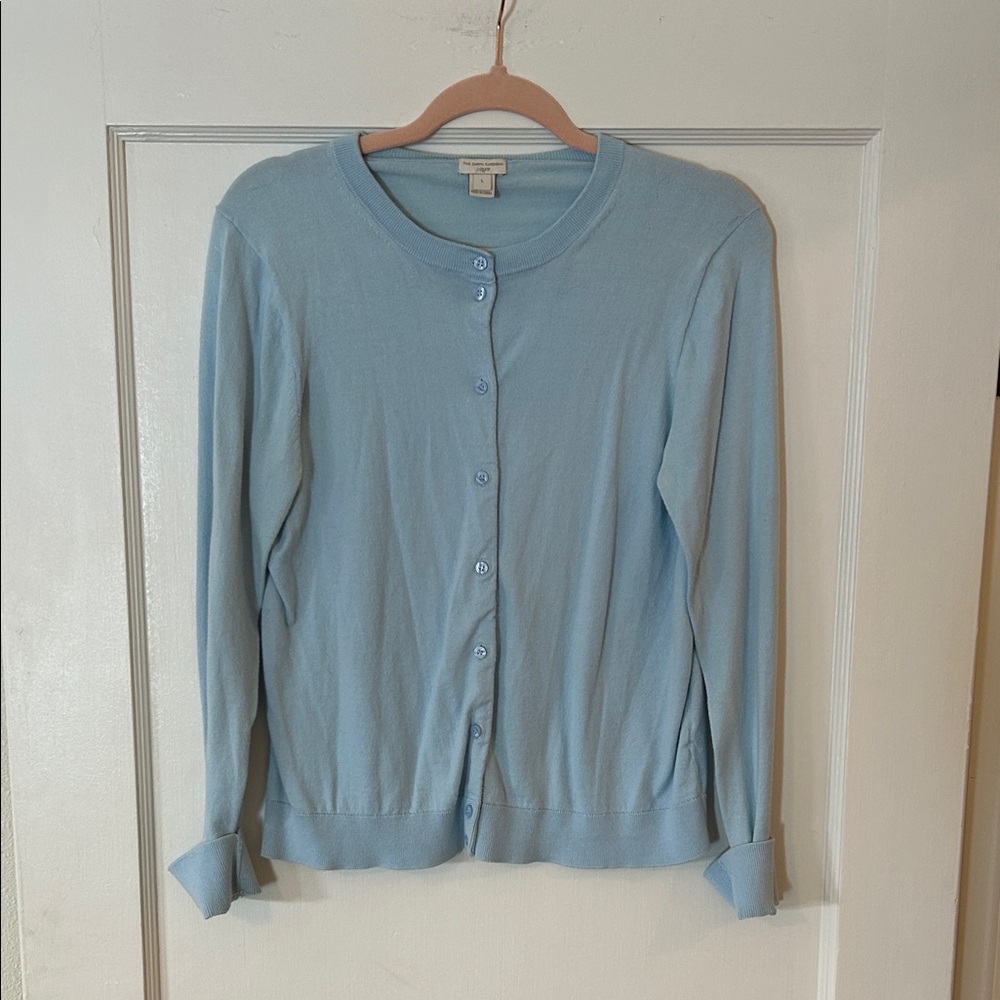J. Crew Light Blue Caryn Cardigan